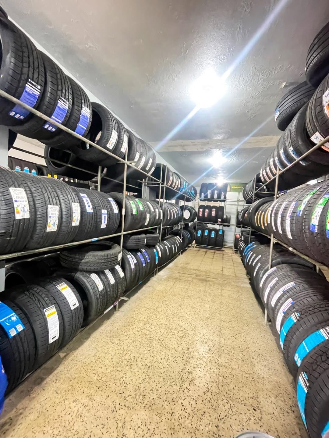 Inventario de gomas nuevas